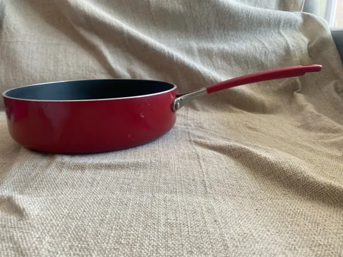 Frigideira KitchenAid Vermelha 26 cm 
