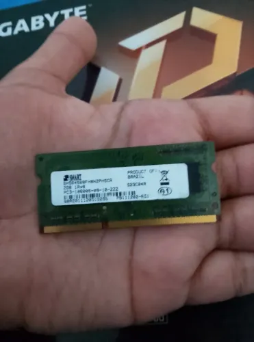 MEMÓRIA RAM DE NOTEBOOK DDR3 2GB 1333MHz