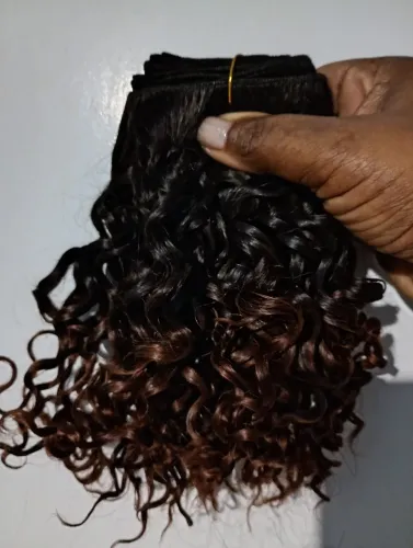 Cabelo humano na tela