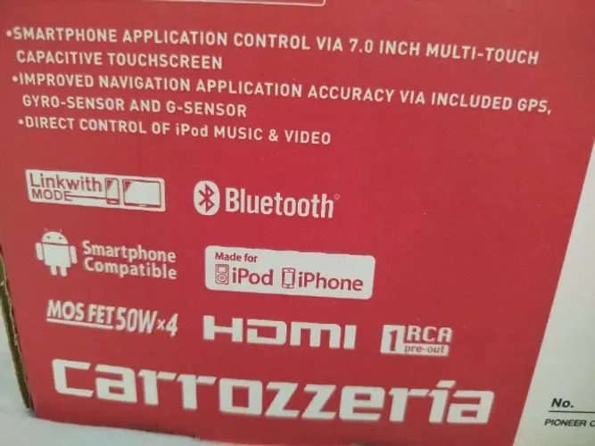 Multimídia Pioneer 7 polegadas, nova sem uso!!!