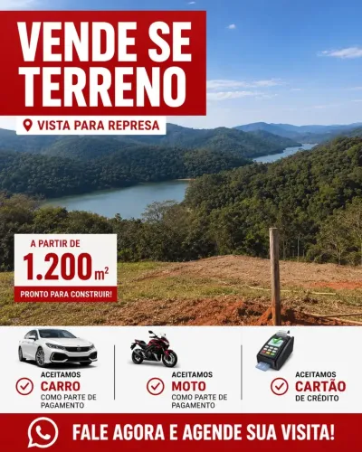 Lote Documentado e Pronto para Construir / Parcelas em até 72x