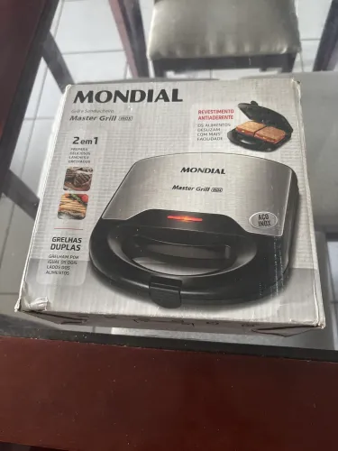 Sanduicheira e grill 2 em 1 Mondial