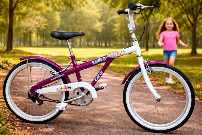 Bicicleta Caloi meninas super poderosas aro 20 ( meninas de 6 a 10 anos)