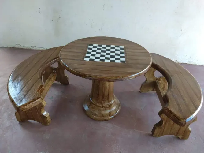 Mesa de cimento