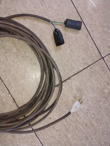 Extensão reforçada cabo PP 4x1.5mm  20mts tomada dupla