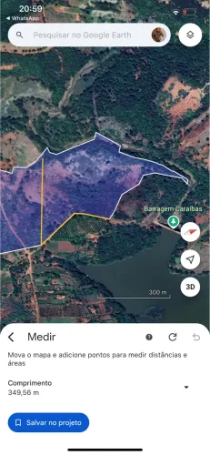 VENDE-SE 60 HACTARES COM MAIS DE 300 METROS DE RIO EM RUBELITA MG