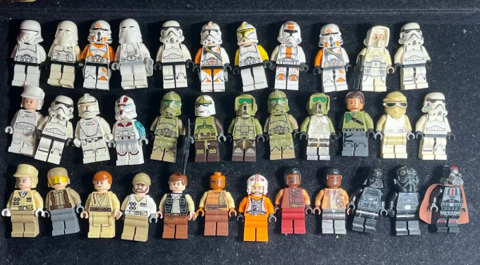 Minifiguras Lego StarWars - LEIA A DESCRIÇÃO 