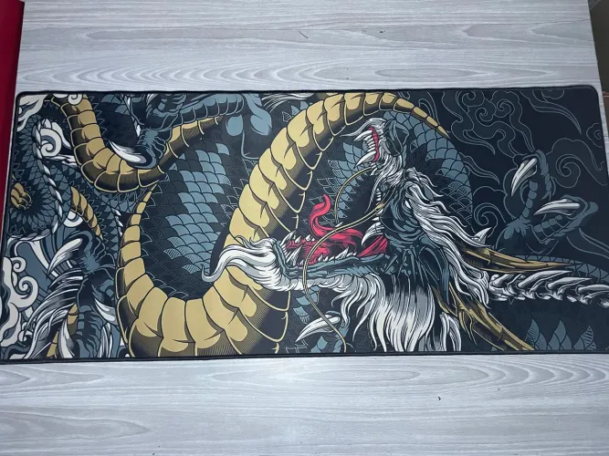Mousepad Gamer Dragão Azul - Novo