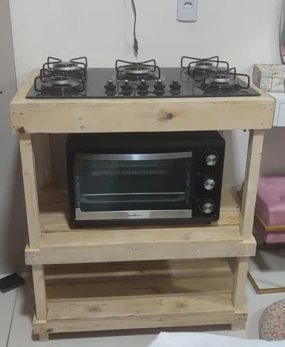 Fogão Cook top mais forno 