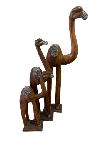 Kit Estátua 03 dromedário (camelos)