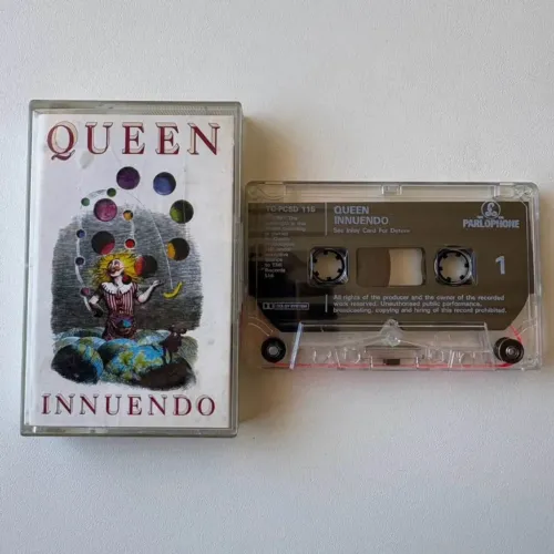 Queen Innuendo Fita Cassete K7 Importada Original Inglaterra