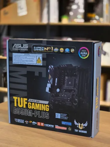 Placa mãe AM4 Tuf Gaming B550M-Plus
