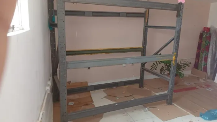 Porta Paletes / Estante Industrial de Aço - Lote com 6 Módulos