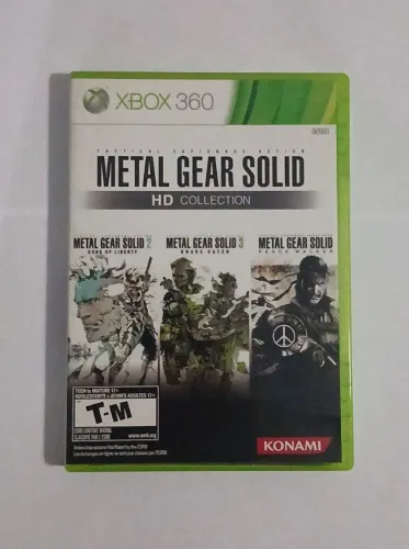 Jogo Xbox 360 Metal Gear Solid HD Collection