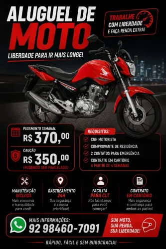 Aluguel de Moto
