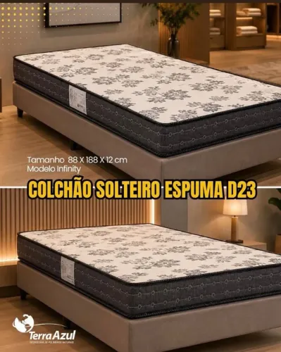 COLCHÃO CASAL ESPUMA