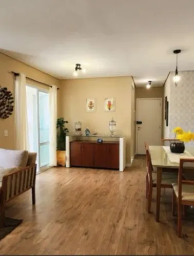 Apartamento semi mobiliado