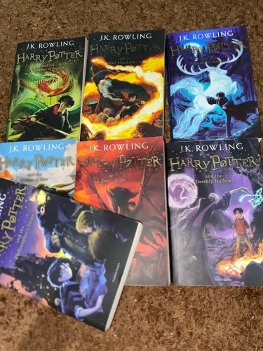 Set Harry Potter em Inglês