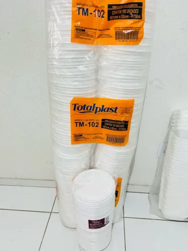 Marmitas de isopor