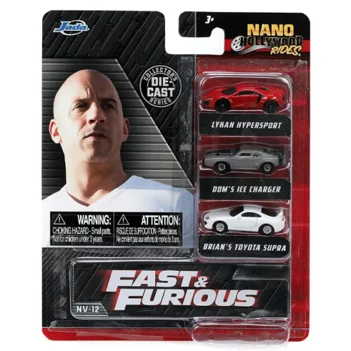 MINIATURA DE CARRO JADA NANO - FAST & FURIOUS - ESCALA 1/65