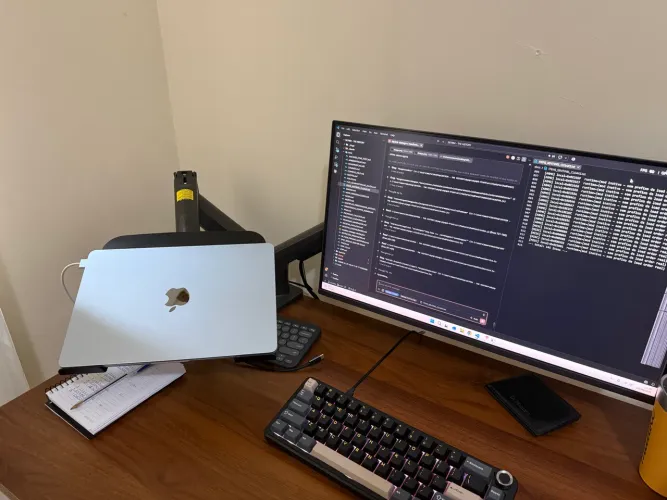 Monitor Gamer Acer UltraGear 144hz + Suporte duplo braço articulado