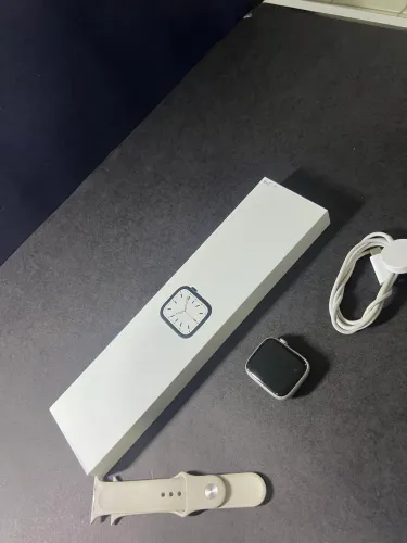 Apple Watch Series 9 45mm Estelar - OLX Pay - Bateria 100% - Aceito Troca e Parcelo 18x