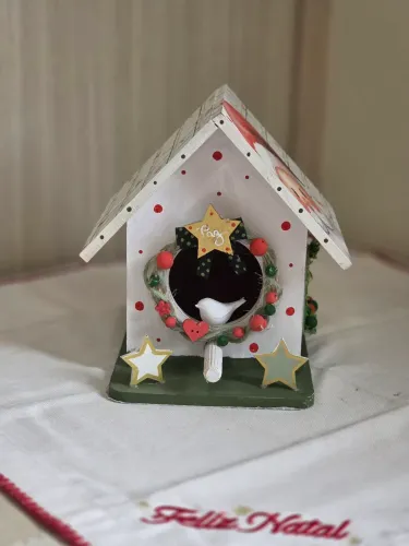 Vamos decorar a casa para o Natal? Lindas casinhas de passarinho para alegrar esse dia es