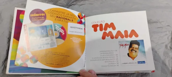 CD Livreto - Tim Maia - Bossa Nova