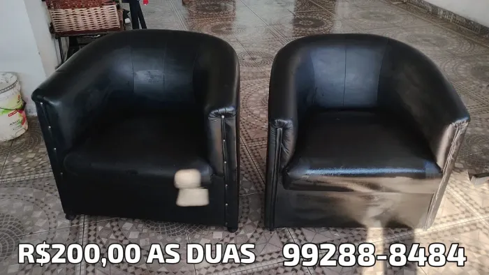 2 POLTRONAS R$200,00