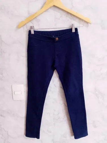 Calça quentinha de menina 8 forrada 
