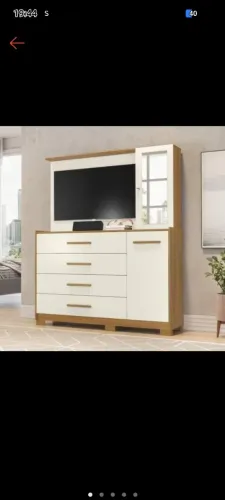 Cômoda com painel 