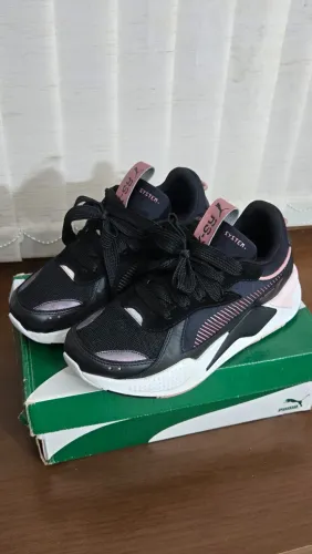 Puma RS-X MIX, Tamanho 41, Preto Rosé