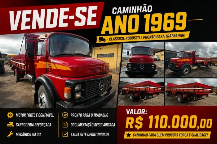 Caminhão conservado