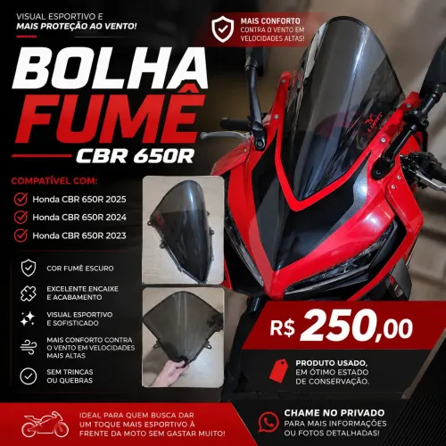 Bolha cbr650r 