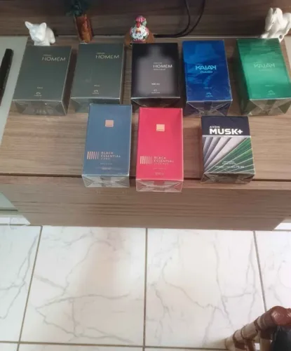 Vendo perfume da Natura todos novos lacrado 500 todos