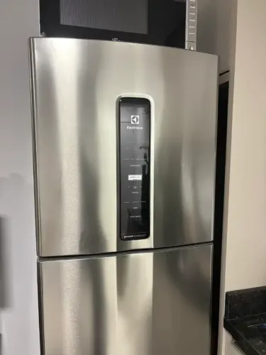 Geladeira Electrolux 410l Duplex Inox IF45S