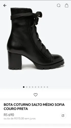 Bota Schutz nova