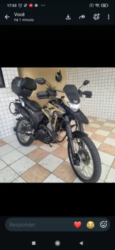 Yamaha XTZ 250 Lander, 2022, bege, exclusivo viagens !!!