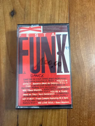 Festa Funk - Fita Cassete