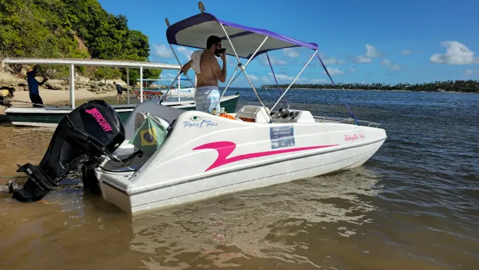 Lancha flying fish 16 pés!