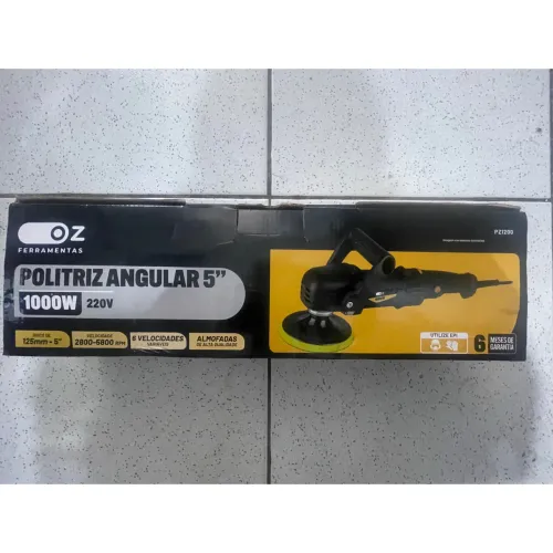 Politriz Angular Automotiva 5 Polegadas 1000w - Produto novo