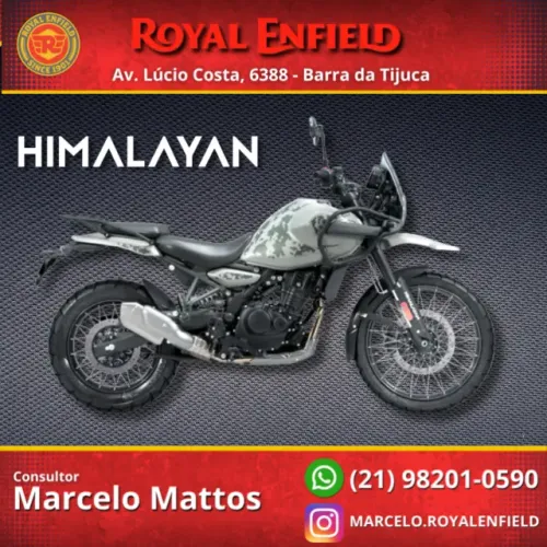 Himalayan 450 2027 0KM Kamet White - Marcelo Mattos