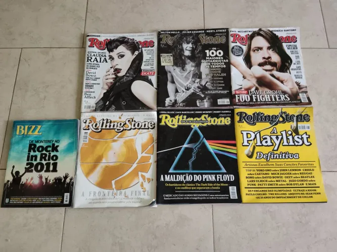 Revistas de Rock Rolling Stones