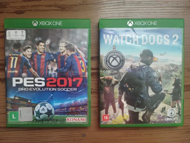 Lote Jogos Xbox One e Xbox 360 Originais Mídia Física