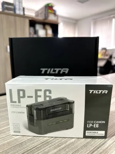 Carregador Tilta para 4 baterias LP-E6P