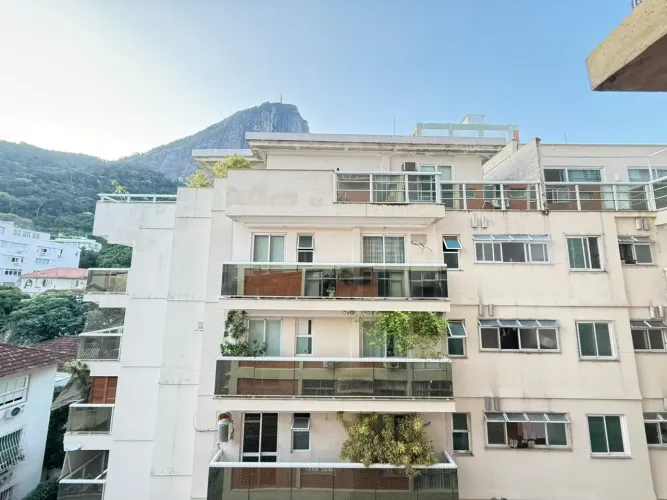 Seu novo lar no Jardim Botânico com vista para o Cristo Redentor!