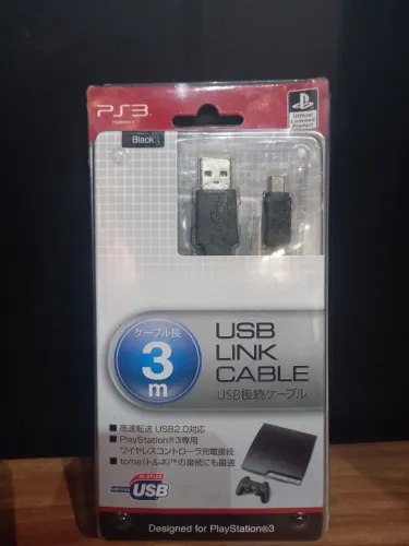 Link USB Cable Designed For Playstation3 Playstation Original Lacrado 