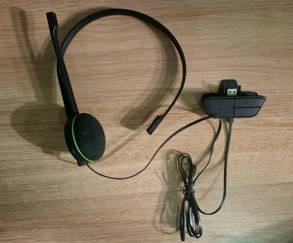 Headset para Chat com fio para Xbox One - Original (Novo)