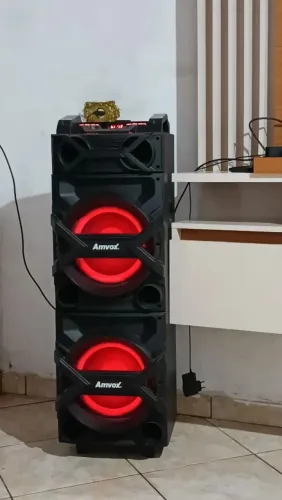 Caixa de som amplificada amvox