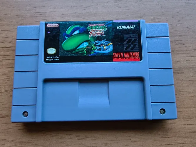 TMNT Tournament Fighters Original Super Nintendo SNES